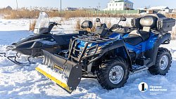 Южноуральские спасатели применяют новейшую технику для распила льда