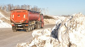 С улиц Челябинска вывезли более миллиона кубометров снега