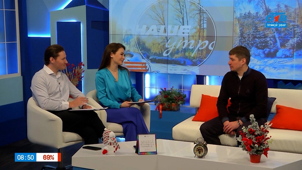 Об участии в забеге «Лыжня России» — Гость в студии