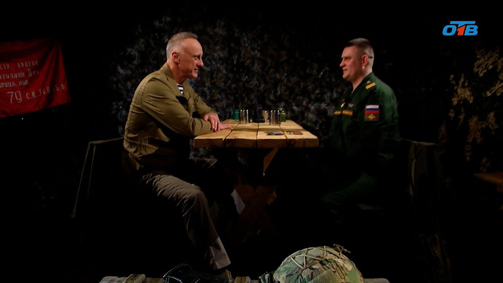 Штурмовик-сапер в студии передачи «СВОи герои»