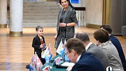 Сергей Безруков пожелал юному челябинцу быть ответственным за своих животных