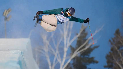 Александра Глазкова из Миасса выиграла этап Кубка России по фристайлу в хафпайпе