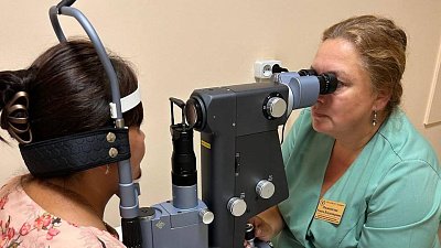 Современный лазер для лечения болезней глаз появился в горбольнице Челябинска