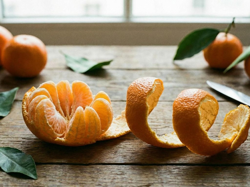 Что полезное можно приготовить из кожуры мандарина