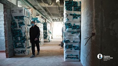 В Челябинске реконструируют отделение реабилитации на базе исторической грязелечебницы