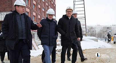 Алексей Текслер проинспектировал строительство кампуса в Челябинске
