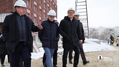 Алексей Текслер проинспектировал строительство кампуса в Челябинске