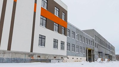 Раньше срока могут сдать новую школу в челябинском микрорайоне Парковом