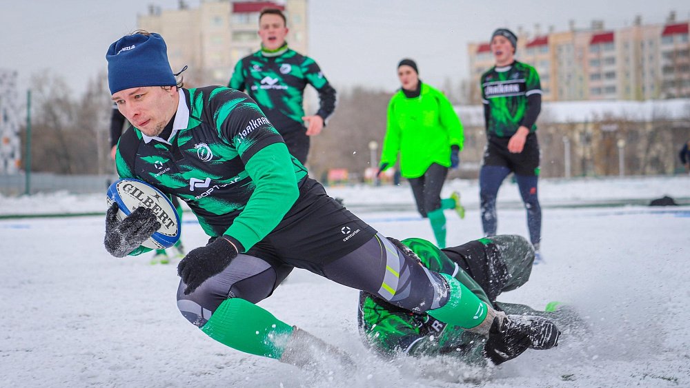 Челябинский клуб «Малахит» стал призером чемпионата УрФО по регби на снегу