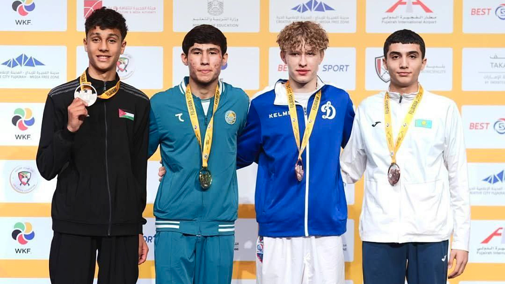 Челябинский каратист Арсений Райзер завоевал бронзу на турнире в ОАЭ