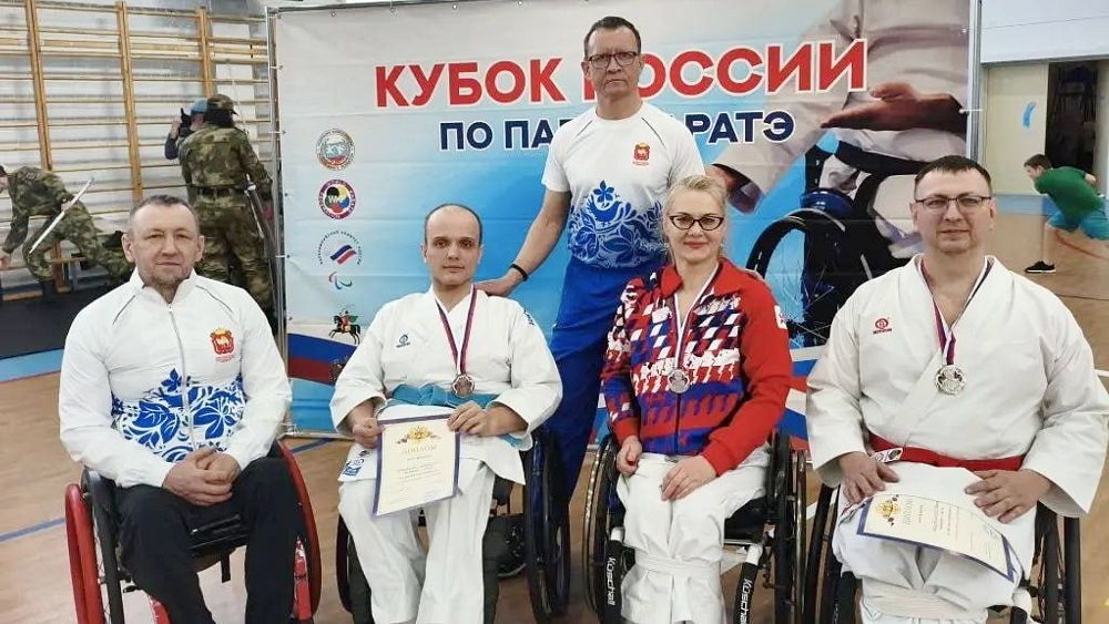 Челябинские паракаратисты завоевали медали на Кубке России