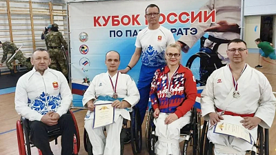 Челябинские паракаратисты завоевали медали на Кубке России