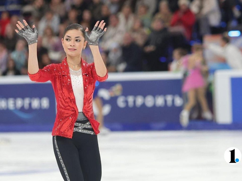Фигуристка Аделия Петросян олимпийский прокат обкатала на льду в Магнитогорске