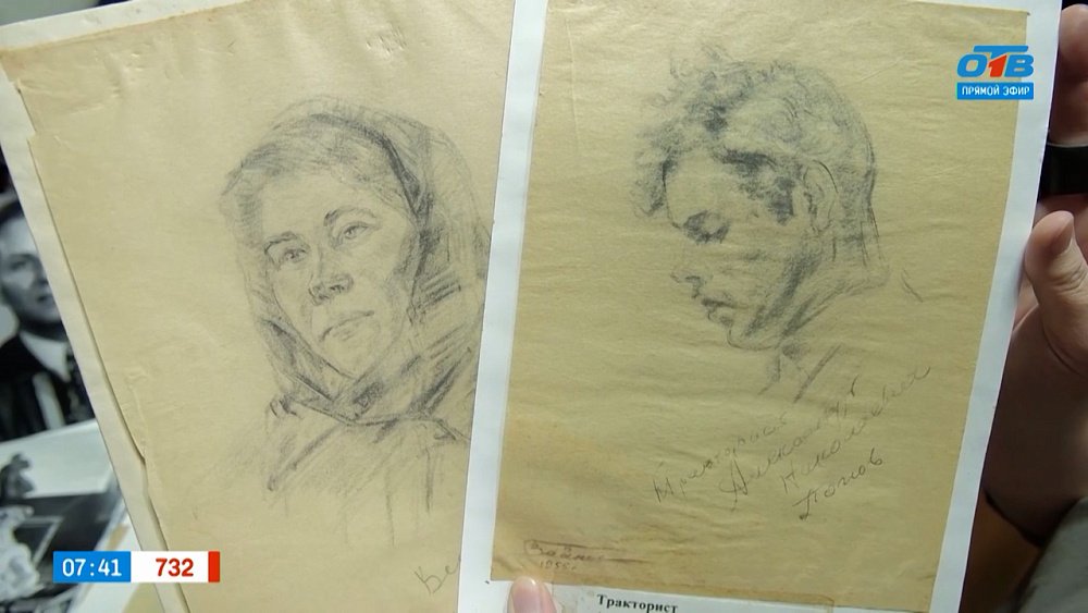 О чем расскажут карандашные наброски? — в рубрике «АРХИВажные находки»