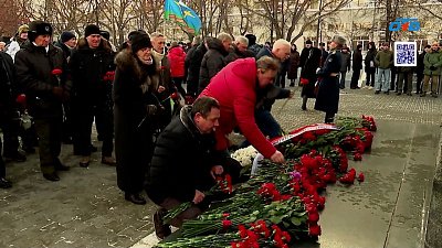 В Челябинске почтили память бойцов, погибших при выполнении задач за границей