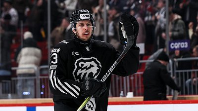 Форвард «Трактора» Алексей Рыкманов забросил свою первую шайбу в КХЛ (видео)