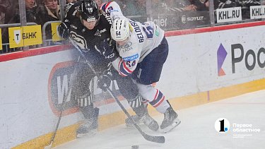 Хоккеисты «Трактора» в День защитника Отечества прокатились катком по «Ладе»