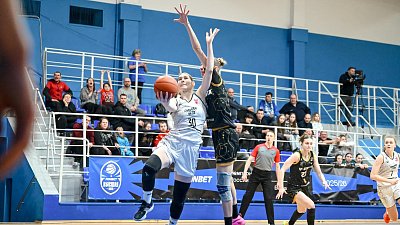 Команда «Славянка-ЧКПЗ» устранила прямого конкурента в баскетбольной Высшей лиге