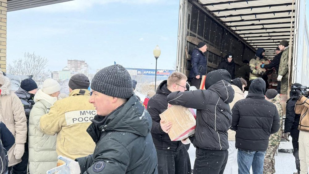 Из Магнитогорска в зону СВО отправился 39-й гуманитарный конвой