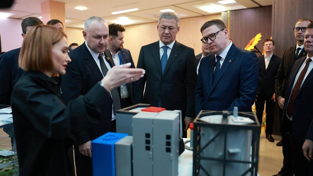 Челябинская область и Башкортостан представили совместные проекты на выставке в Уфе