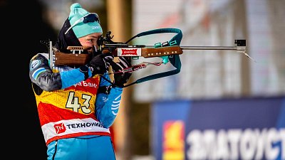 Биатлонистка Наталия Шевченко выиграла общий зачет Кубка России в спринте