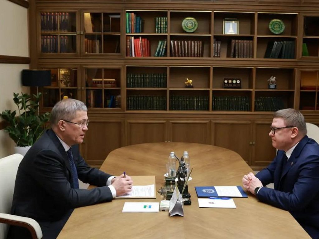 Алексей Текслер и Радий Хабиров договорились о новой промышленной кооперации и обмене опытом в Уфе