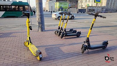 В Челябинской области будут штрафовать за неправильное использование электросамокатов