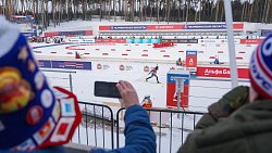 Более 4600 зрителей посетили первую гонку Кубка России по биатлону в Златоусте