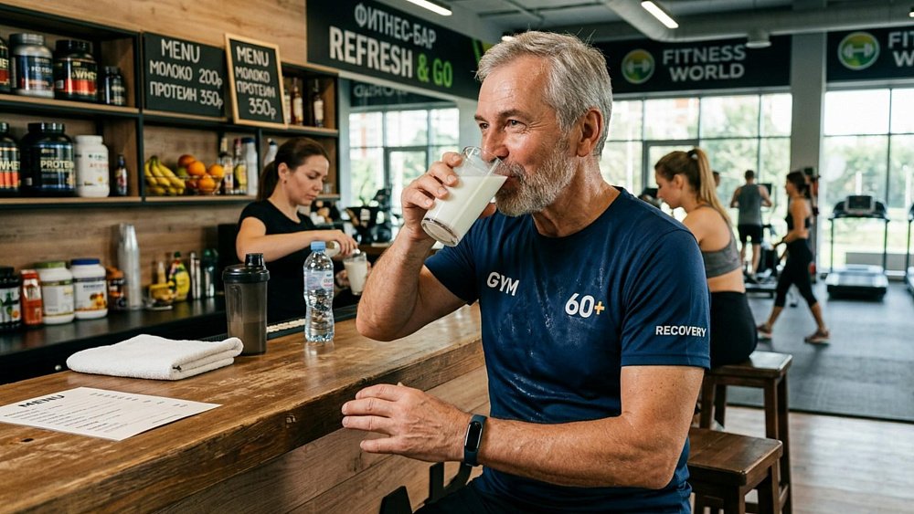 Молоко после тренировки укрепляет суставы и повышает выносливость