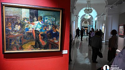 Челябинцам показали вековую историю уральской художественной школы