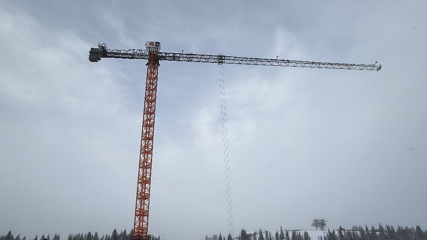 Южноуральские машиностроители разработали новый башенный кран