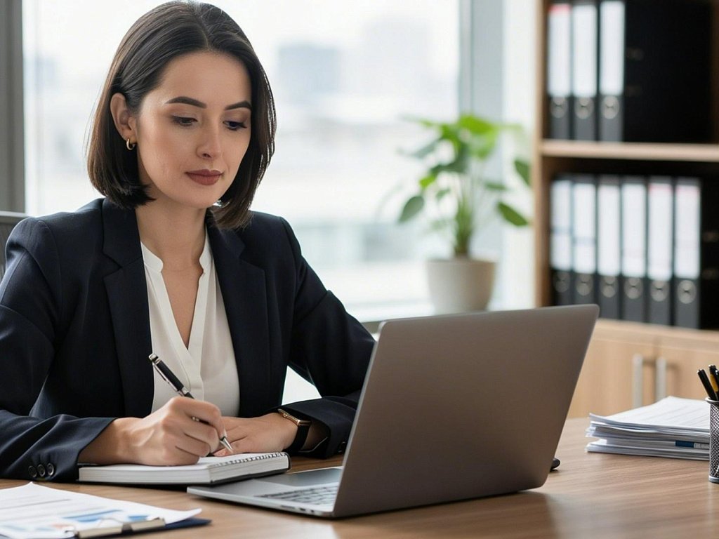 Правильная поза при сидячей работе сокращает ее вред