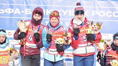 Кристина Резцова выиграла гонку преследования на финале Кубка России в Златоусте