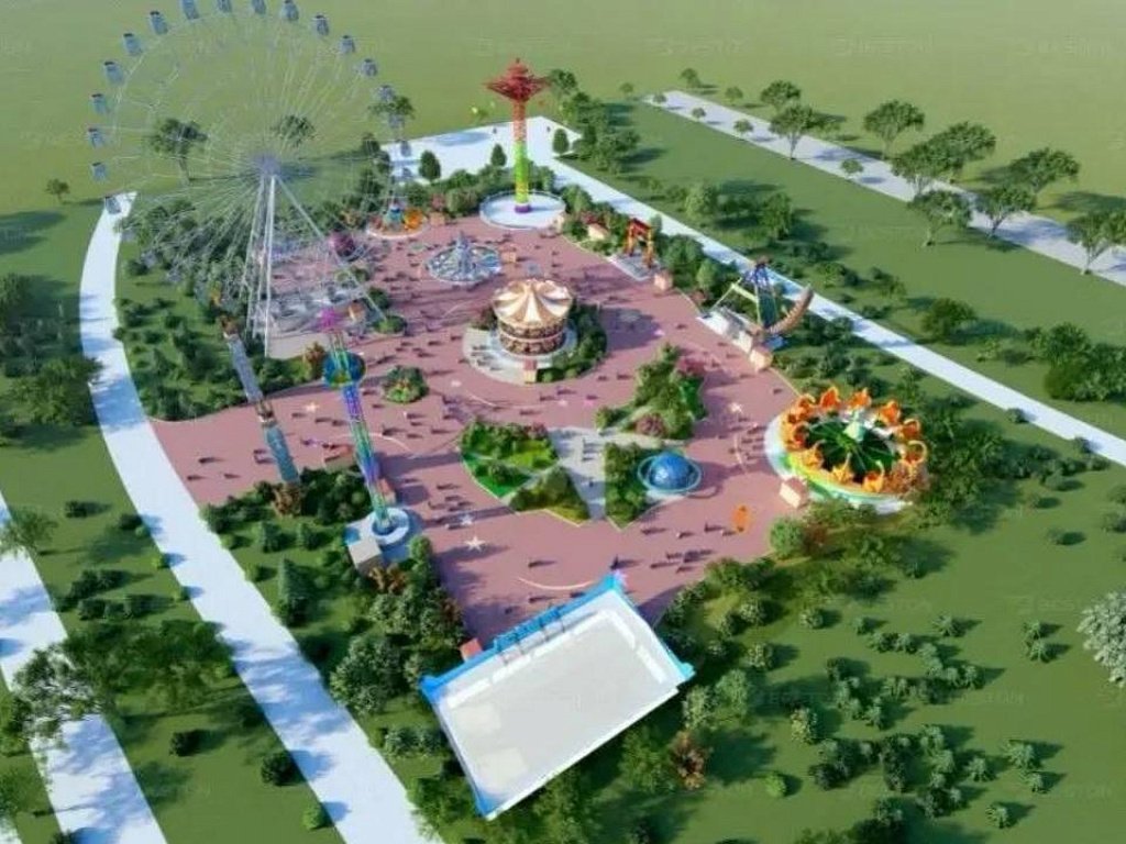 В магнитогорском «Притяжении» появится парк аттракционов с 50-метровым колесом обозрения