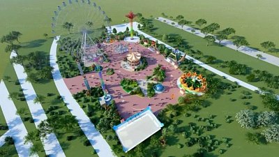 В магнитогорском «Притяжении» появится парк аттракционов с 50-метровым колесом обозрения