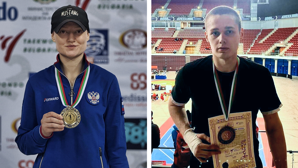 Челябинские тхэквондисты завоевали две медали на турнире в Болгарии