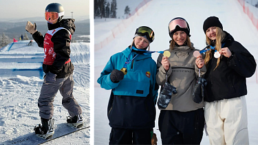 Мария Демченко из Миасса взяла два золота чемпионата России по сноуборду