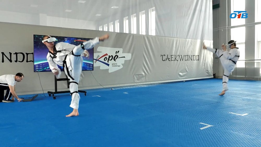 В Челябинске прошел турнир по «VR-тхэквондо»