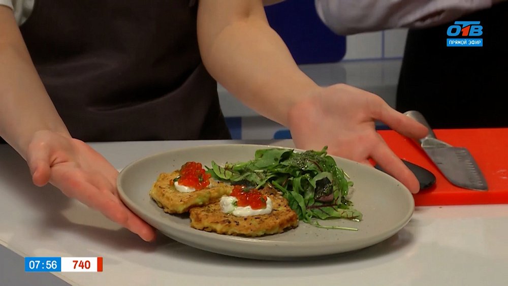 Как приготовить кабачковые оладьи? — Гость в студии