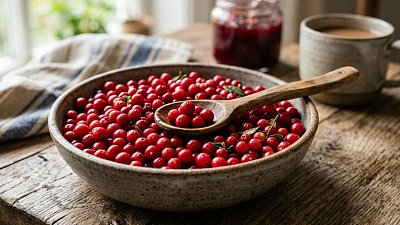 Брусника выполняет роль природного щита для организма