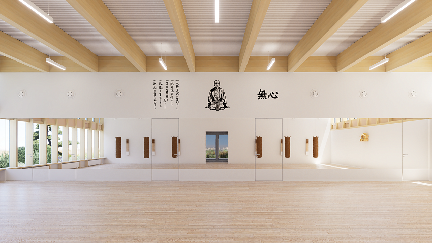 В Челябинске показали проект новой школы карате на Лыжной базе