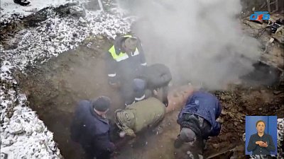 В Карабаше ликвидируют коммунальную аварию