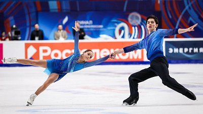 В Челябинске стали известны первые победители Кубка Федерации по фигурному катанию