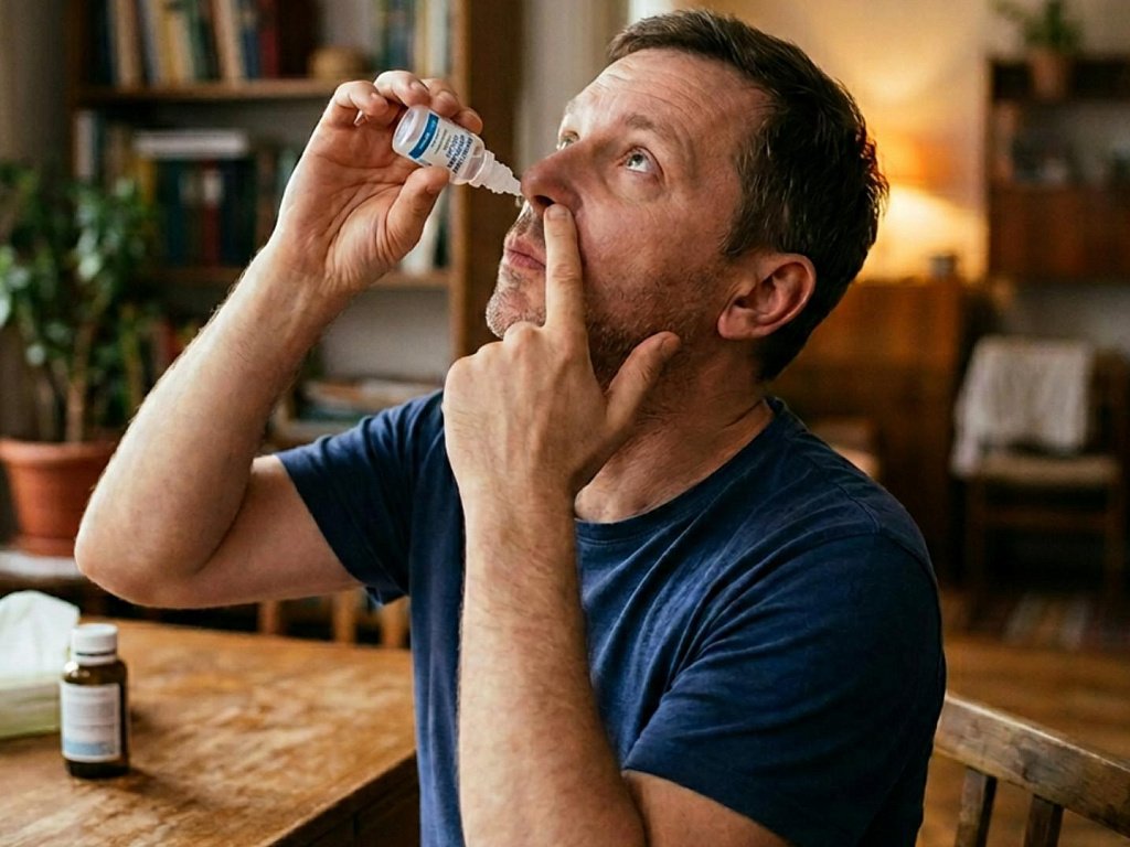 Капли для носа без риска привыкания создали российские ученые