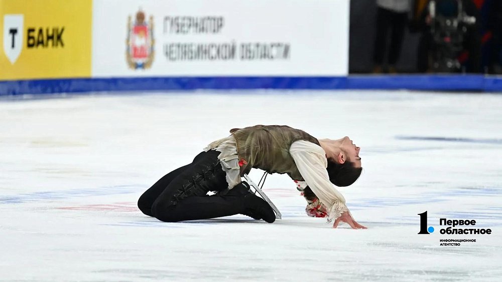 Фигурист Петр Гуменник выступил с программой «Парфюмер» на Гран-при в Челябинске