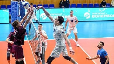 Волейбольный клуб «Динамо» сыграл лучший матч в сезоне в Высшей лиге