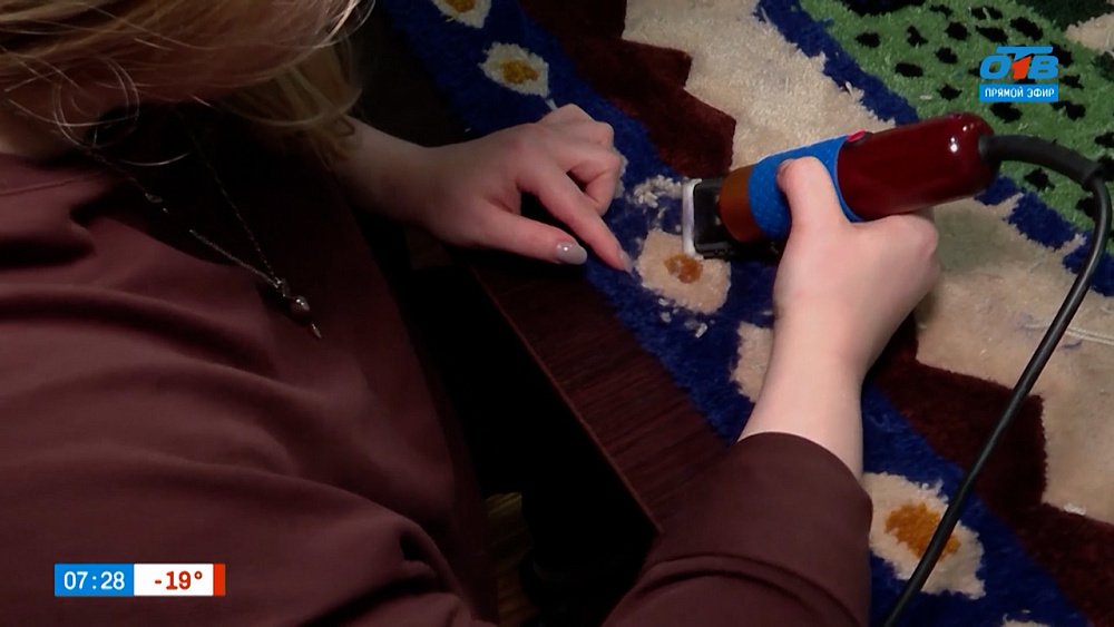 Изучаем тафтинг в сюжете «Ковровый арт»