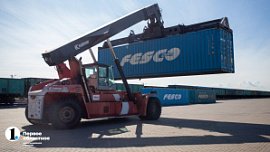 Между Челябинском и Владивостоком перевезли 12 тысяч грузовых контейнеров