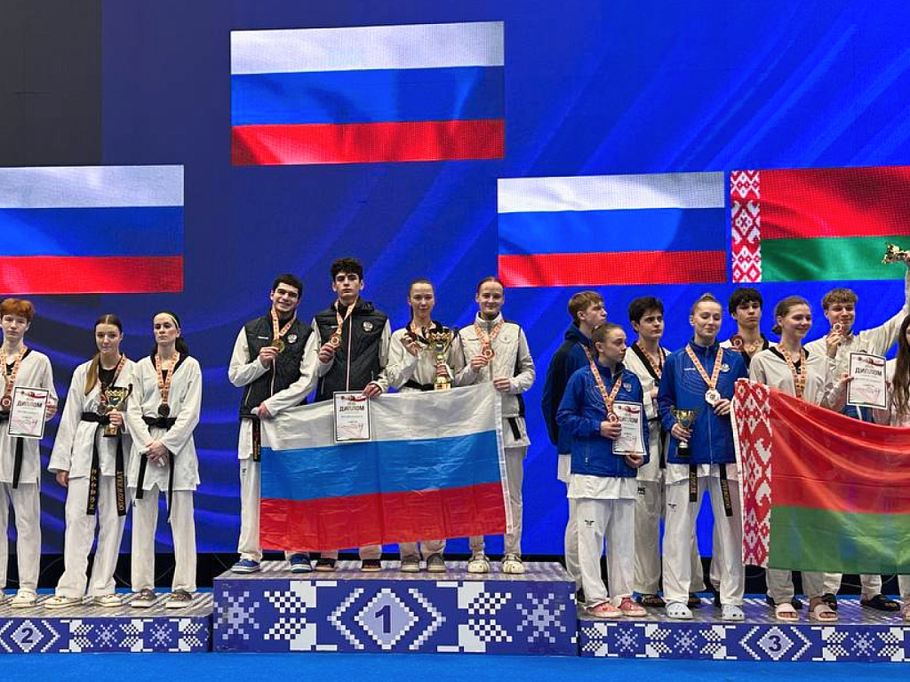 Челябинские тхэквондисты стали призерами «Кубка сильнейших» в Беларуси