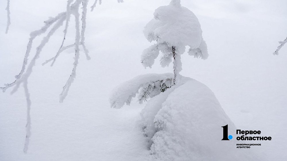 В Челябинской области высота сугробов превысила норму на 25 см